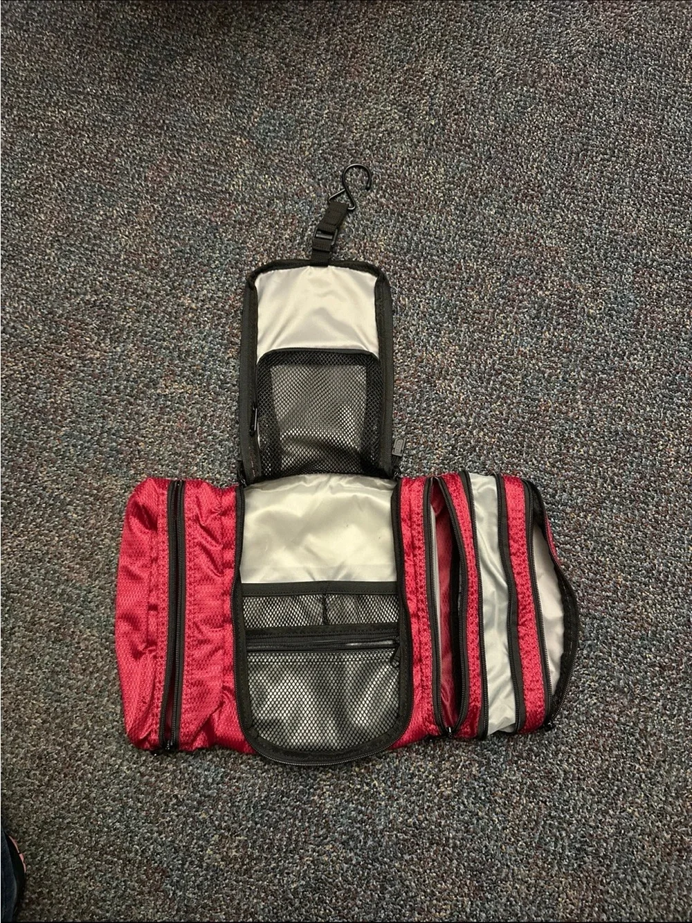 eBags pack it flat toiletry case with expandable section